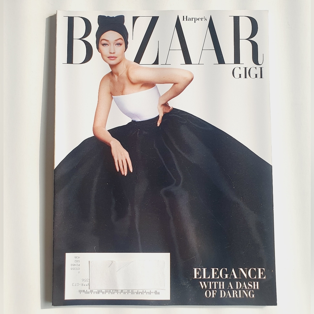 Harper's Bazaar Magazine April, 2020 GIGI - Elegance with a Dash of Daring